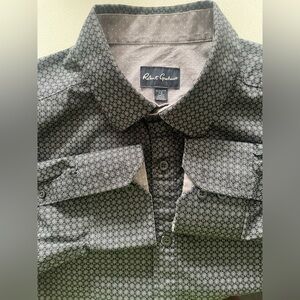 Robert Graham - patterned dress shirt Size Large